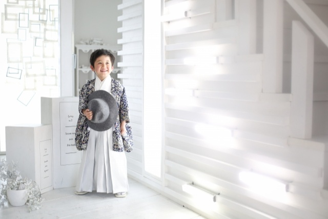 入学式の写真撮影